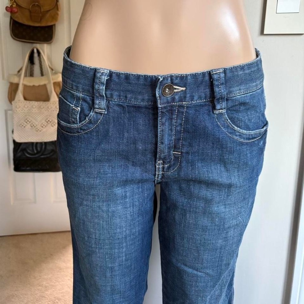 y2k 2000s calvin klein studded bootcut‎ jeans - Picture 3 of 7